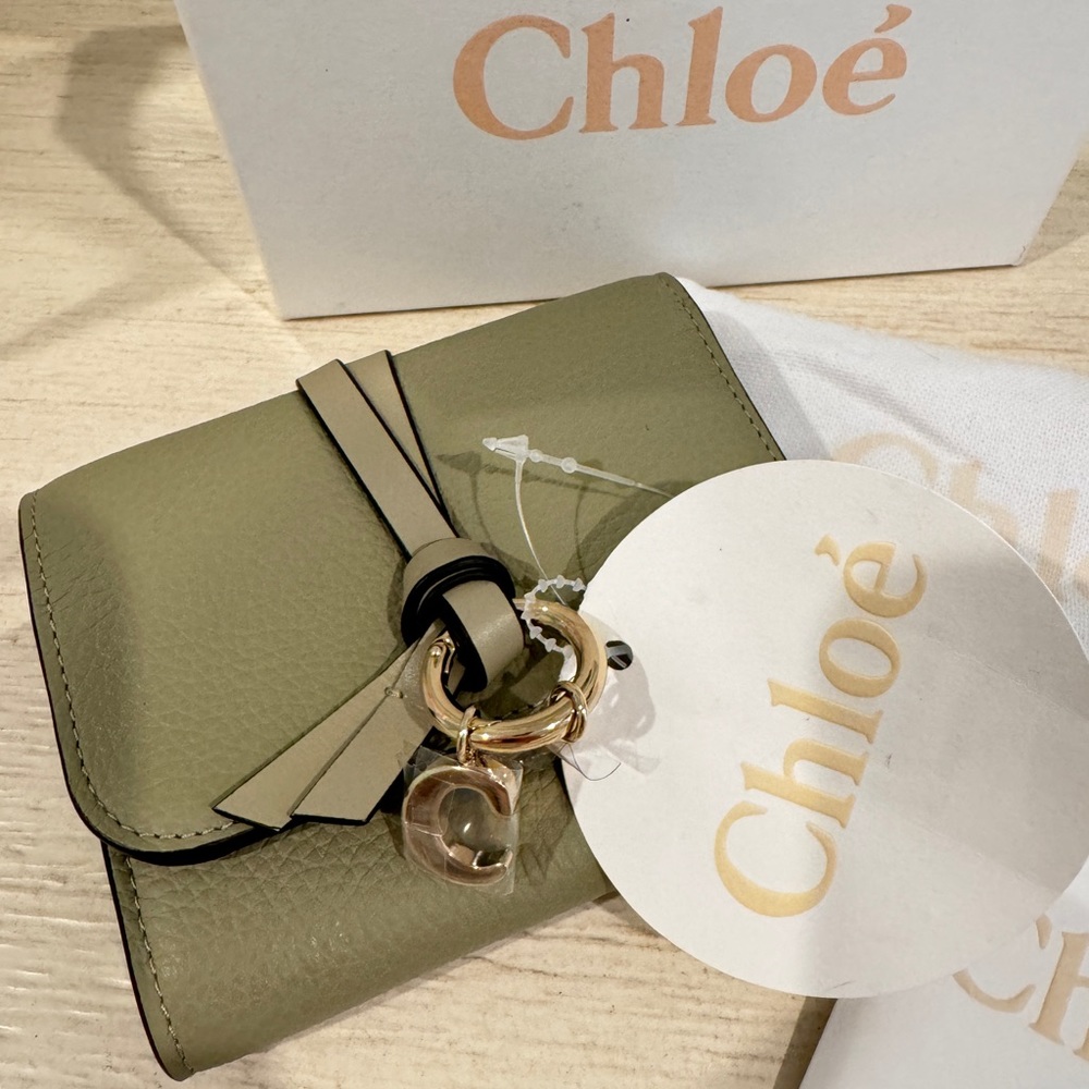 Chloe slate green wallet - Picture 2 of 9